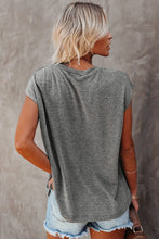 Load image into Gallery viewer, Pocketed Tee with Side Slits