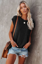 Load image into Gallery viewer, Pocketed Tee with Side Slits