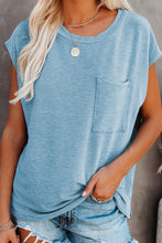 Load image into Gallery viewer, Pocketed Tee with Side Slits