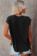 Load image into Gallery viewer, Pocketed Tee with Side Slits
