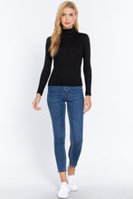 Load image into Gallery viewer, Rib Turtle Neck Top
