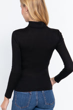 Load image into Gallery viewer, Rib Turtle Neck Top
