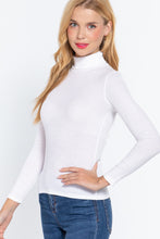 Load image into Gallery viewer, Rib Turtle Neck Top
