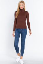 Load image into Gallery viewer, Rib Turtle Neck Top
