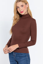 Load image into Gallery viewer, Rib Turtle Neck Top
