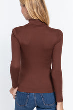 Load image into Gallery viewer, Rib Turtle Neck Top
